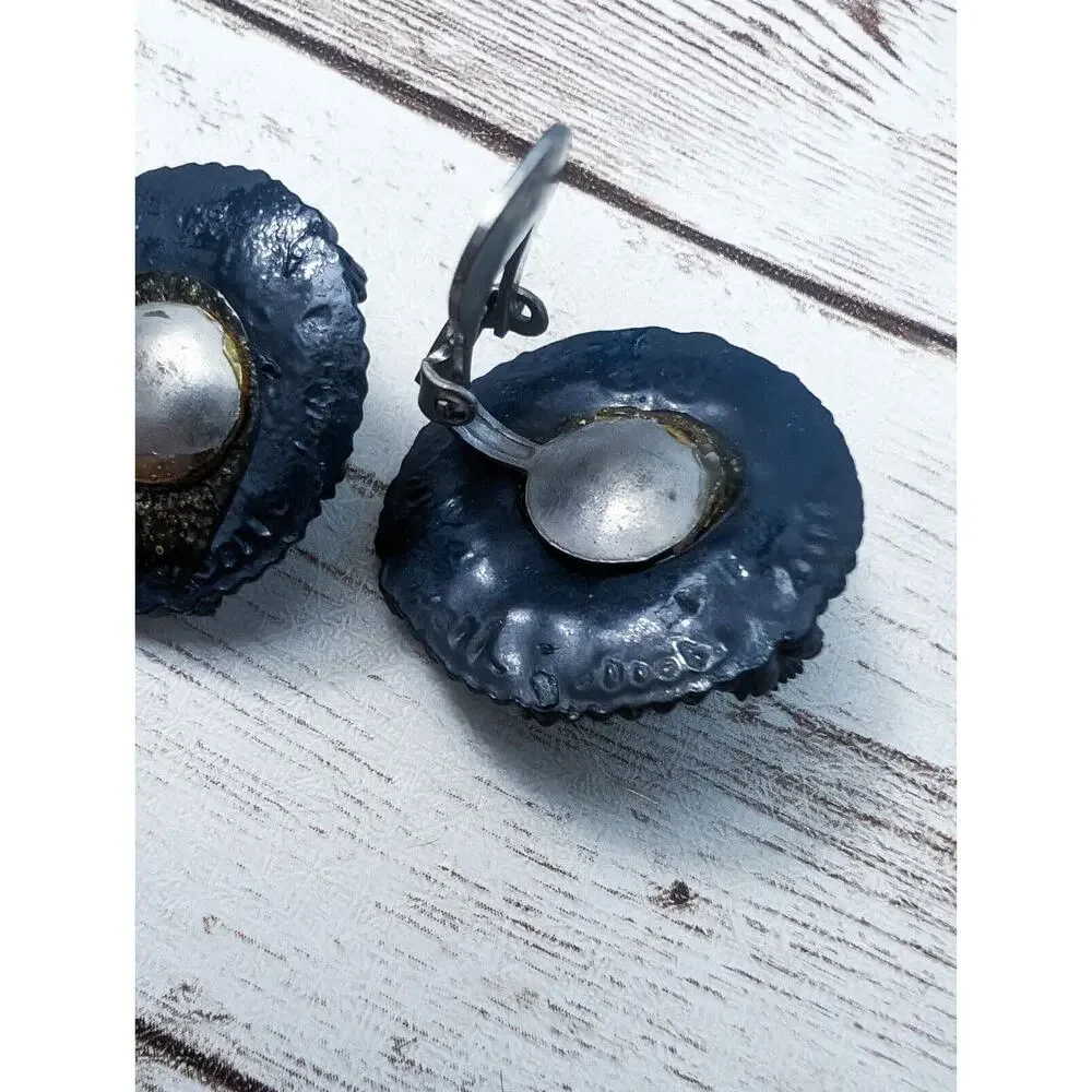 Vintage Clip On Earrings - 1